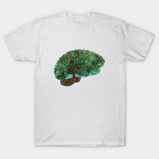 Growth Mindset Tree Brain T-Shirt